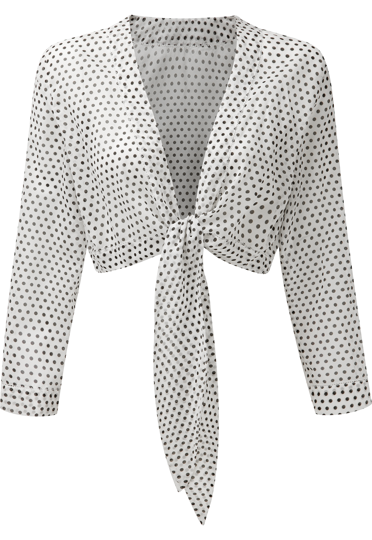 White Cut Top